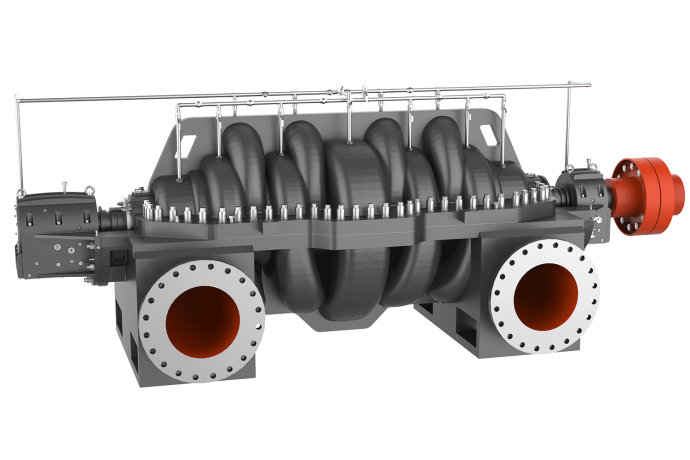 DS系列臥式多級(jí)中開離心泵
