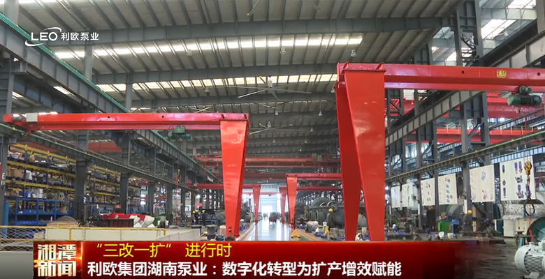 湖南日報(bào)新媒體報(bào)道：利歐泵業(yè)湖南基地，新質(zhì)生產(chǎn)力再添新動(dòng)力